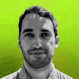 Picture of Dennis on a green background.